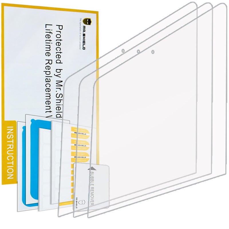 Mr Shield Mr.Shield Designed For The New MacBook 12 Inch Retina (2015/2016/2017) A1534 Premium Clear [PET] Screen Protector [3 PACK] with Lifetime Replacement - Image 1